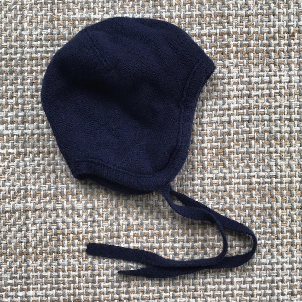 Hanna Andersson Knit Pilot Cap (size XXS)